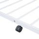 preview thumbnail 14 of 13, White Full Size Metal House Bed with Trundle and Roof for Kids, Boys and Girls, Bedroom