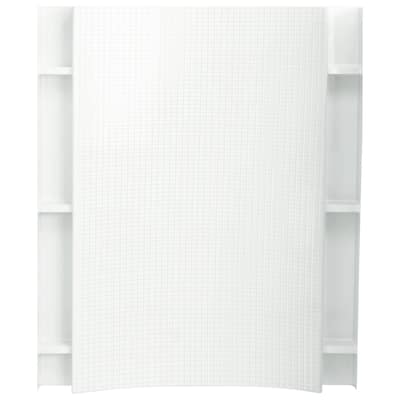 Sterling Accord 77" x 60" Vikrell Shower Back Wall