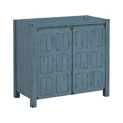 [Cabinet Only] 36" Bathroom Vanity-Vintage, Sturdy Solid Wood Frame, Soft Close cabinet doors