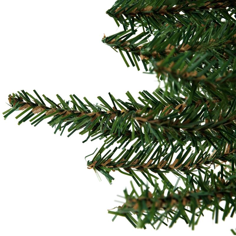 18" Traditional Scottsdale Mini Pine Artificial Christmas Tree with Burlap Unlit