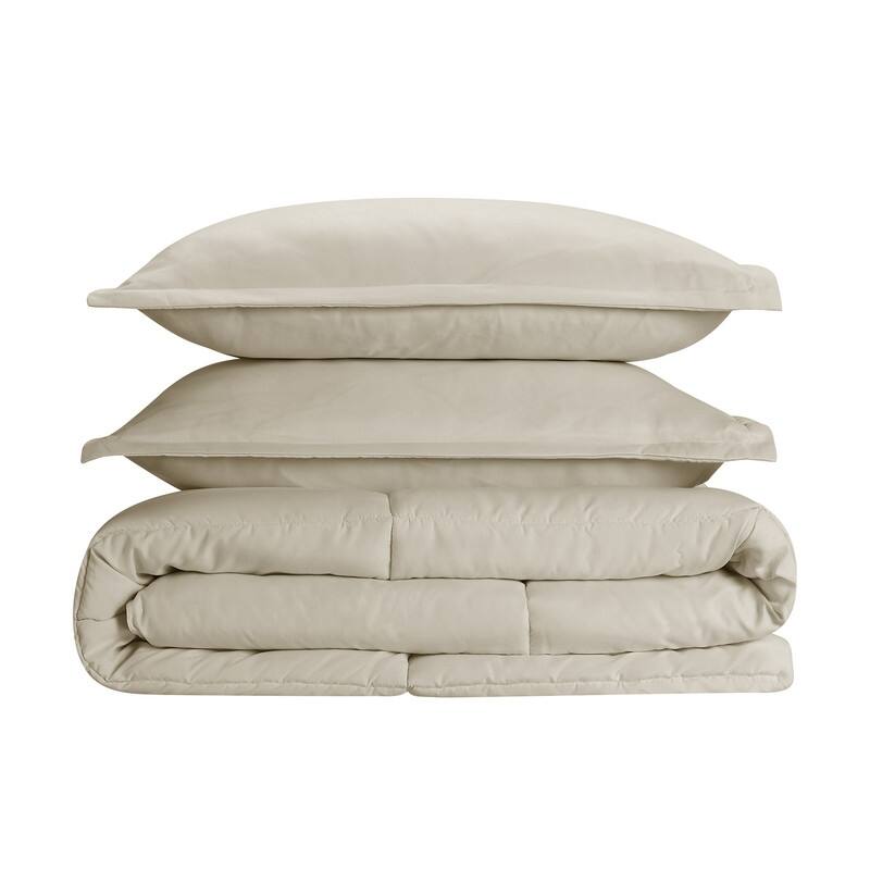 Serta Simply Clean Antimicrobial Comforter Set