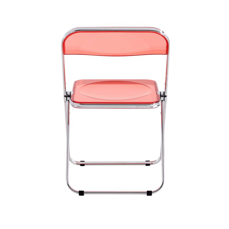 Clear Transparent Folding Chair Chair Pc Plastic