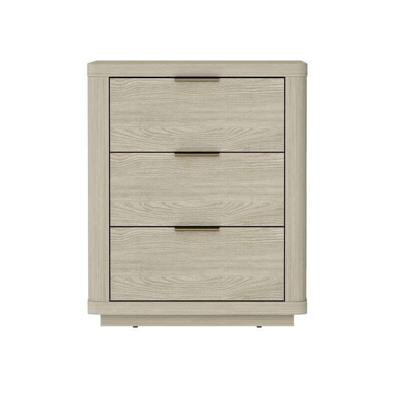 Manhattan Comfort Evelyn 20" Nightstand (3-Drawer)