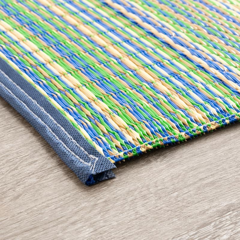 Sundown Beach Stripe Indoor/Outdoor Area Rug