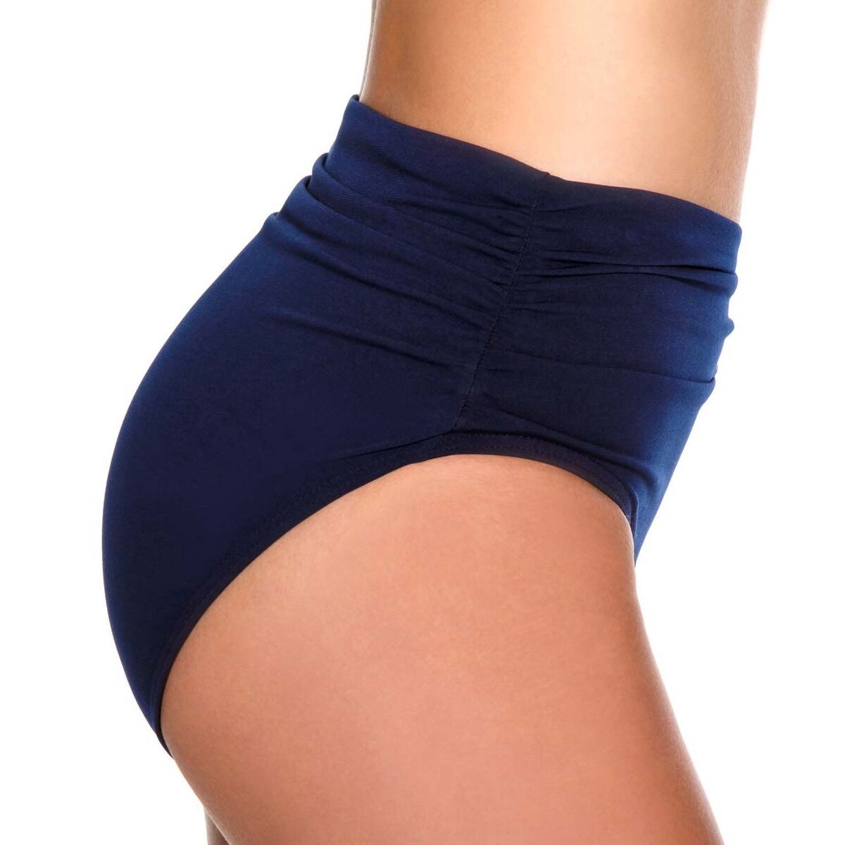 high waisted slimming bikini bottoms