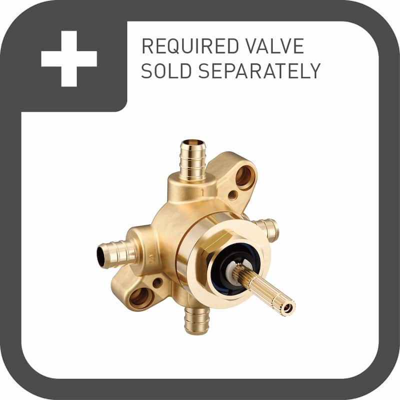 Moen M-Core 3 or 6 Function 1/2" PEX Shower Valve