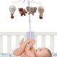 preview thumbnail 2 of 4, Bedtime Originals Up Up & Away Air Balloon Musical Baby Crib Mobile Soother Toy