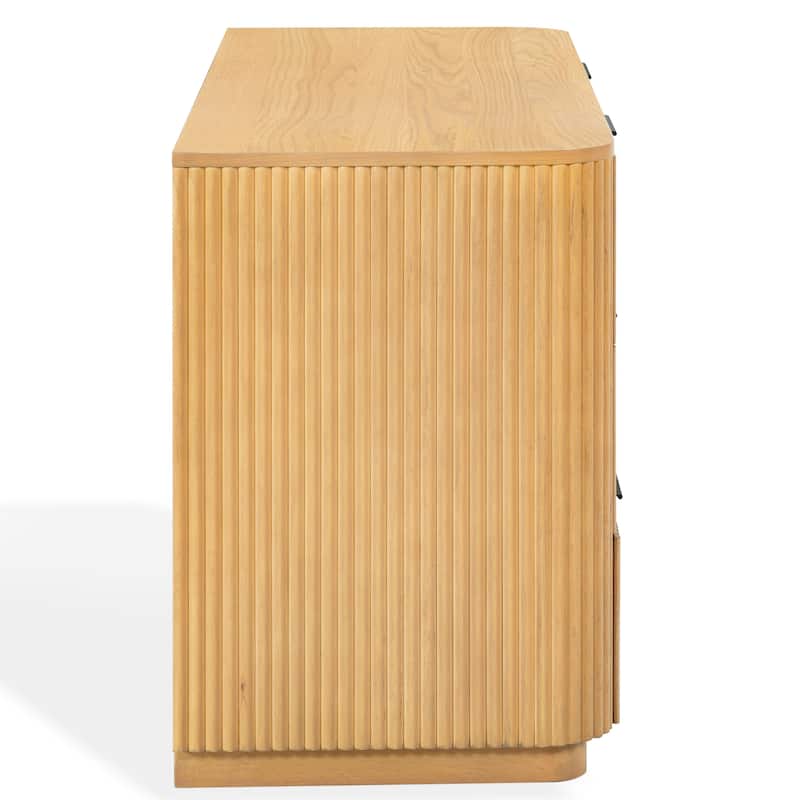 SAFAVIEH Couture Barrymore Reeded Wood 6-Drawer Dresser