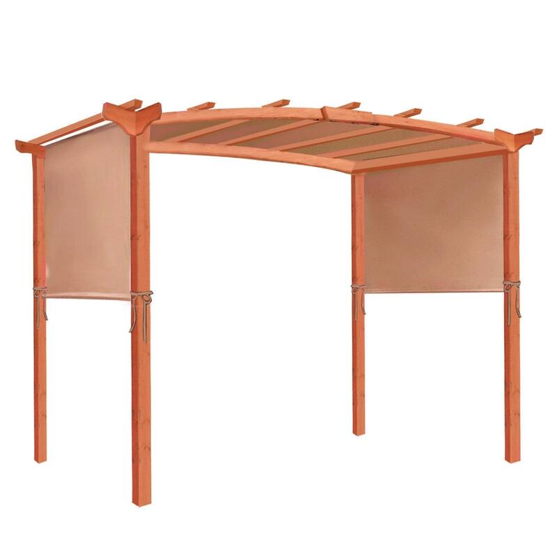 Pergola Structure Universal Replacement Canopy Cover - 17' x 6.7' (L x W)
