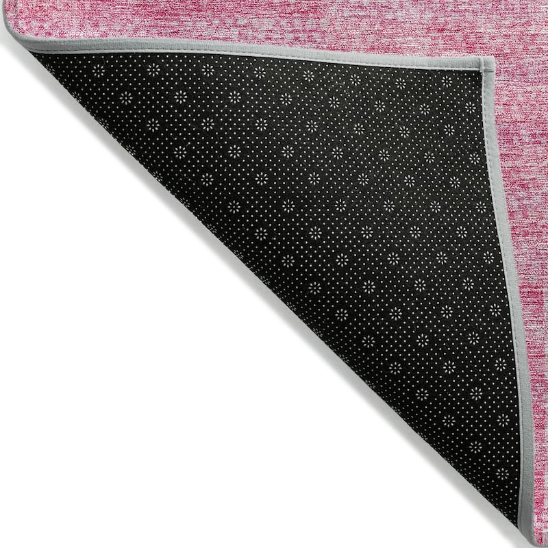 Machine Washable Indoor/ Outdoor Chantille Geometric Contemporary Rug