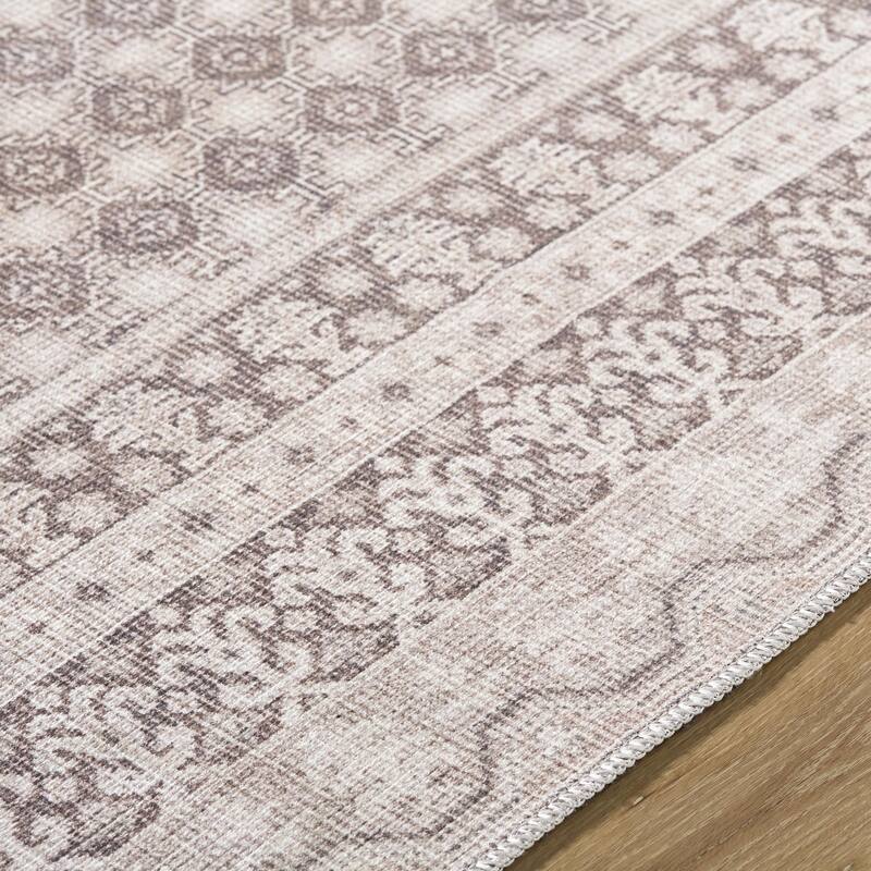 Our PNW Home x Livabliss Rainier Cottage Border Washable Area Rug