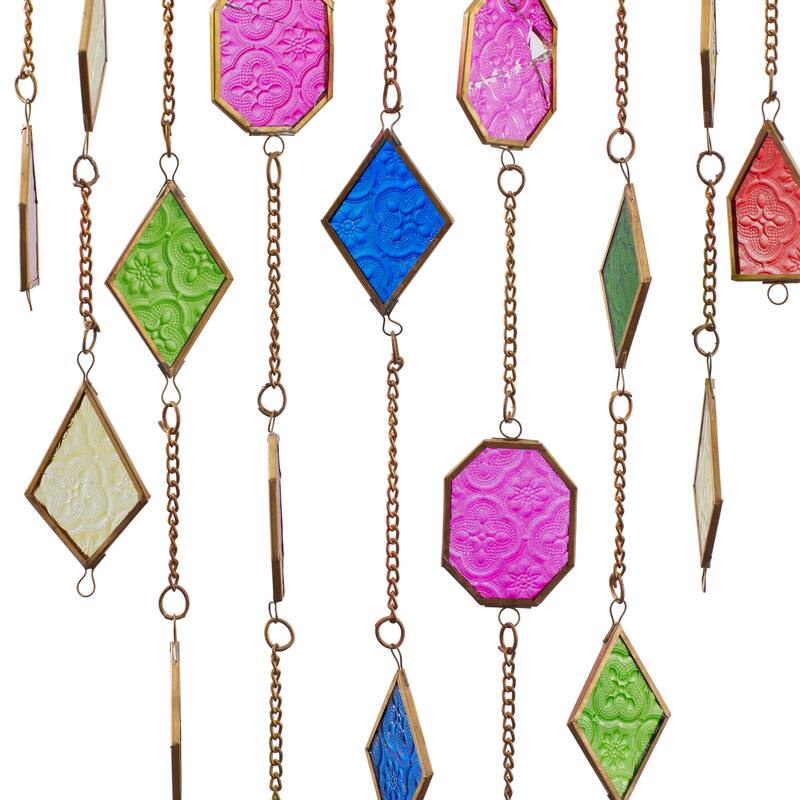 Multi Iron Contemporary Windchime