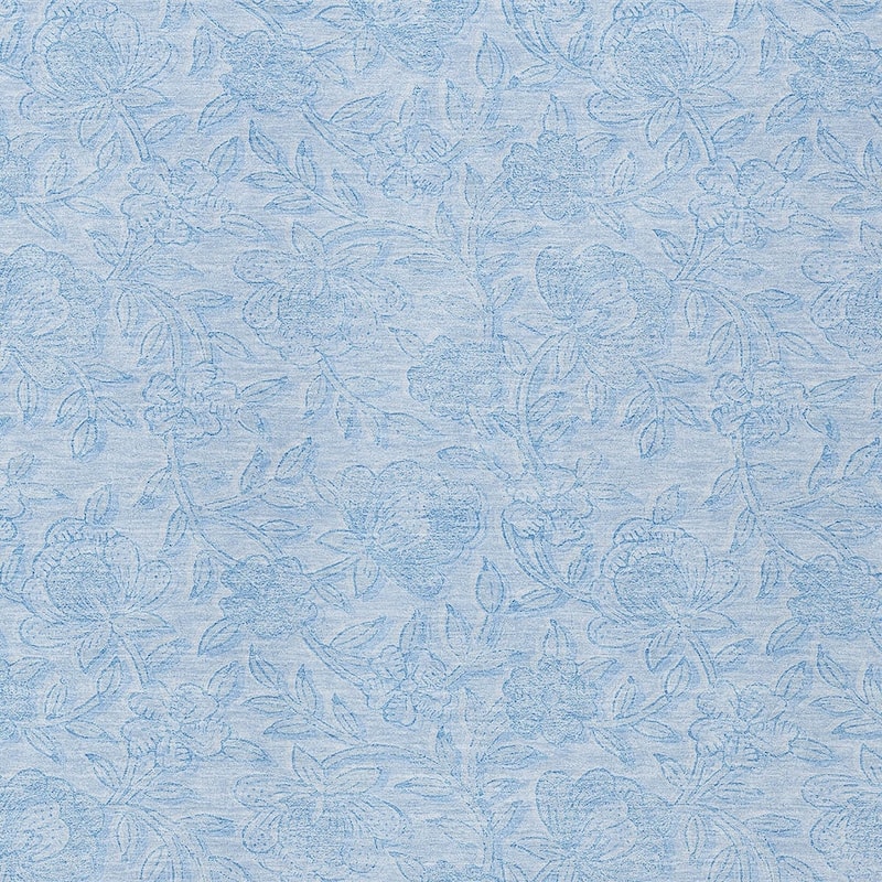 HomeRoots Floral Transitional Rectangle Outdoor Rug
