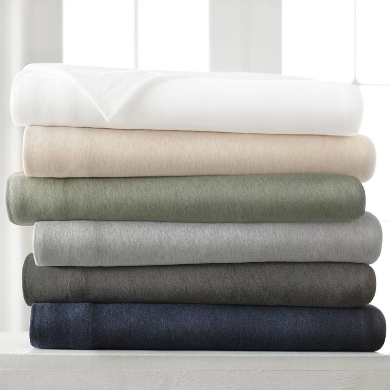 Ultra Soft 4 Piece Cotton Jersey Knit Sheet Set