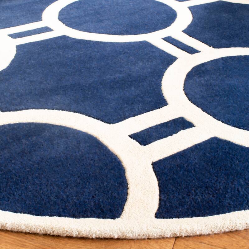 SAFAVIEH Handmade Chatham Amanda Modern Moroccan Wool Rug