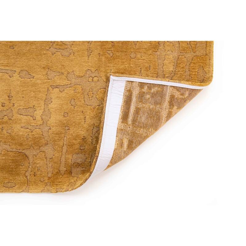 Hehi Geometric Abstract Modern Non Skid Woven Area Rug By HomeRoots - 48' X '48' X '0.2