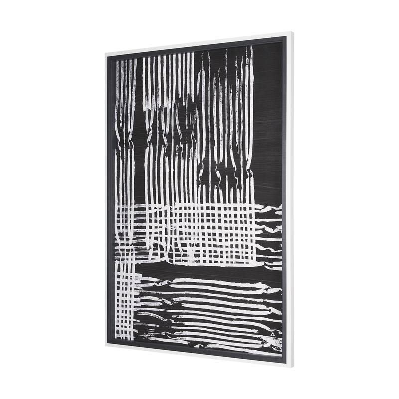 Woven Lines I Framed Art Print
