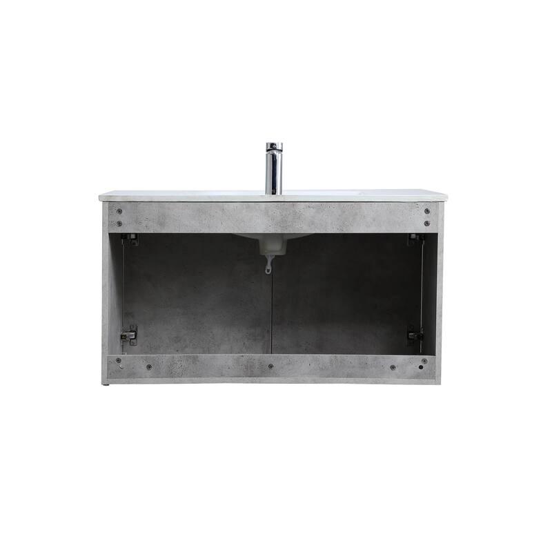 Mosaic 24 - 36 Inch Single Bathroom Vanity
