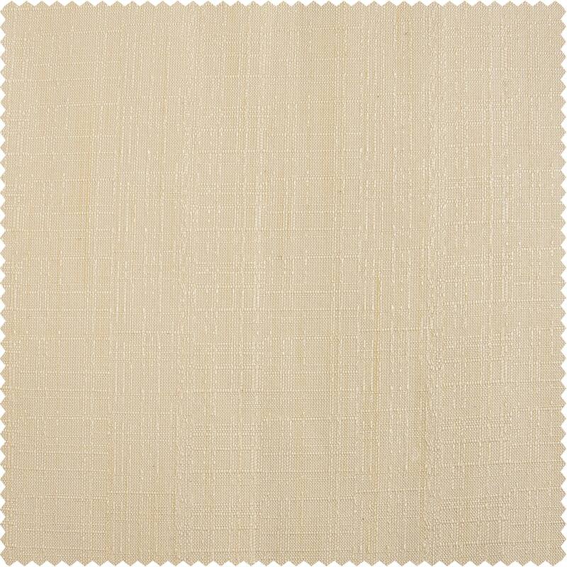 Exclusive Fabrics Rustic Linen Weave Light Filtering Curtains for Bedroom & Living Room Curtains - 2 Panel Drapes