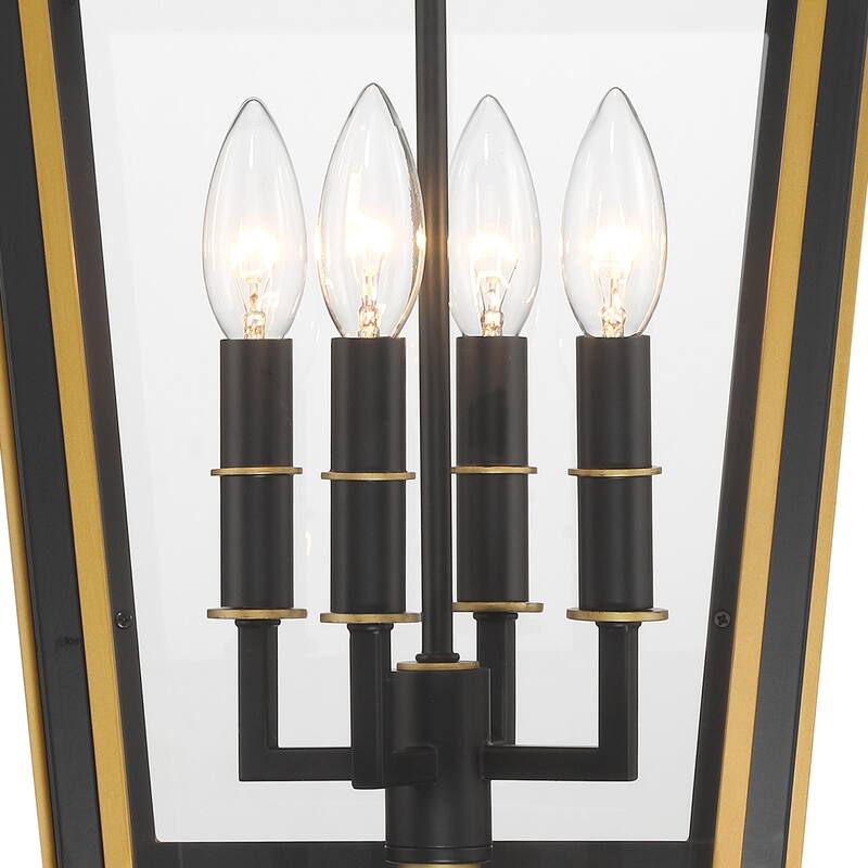 Crystorama Lighting Group HAW-605 Hawkins 4 Light 12" Wide Outdoor