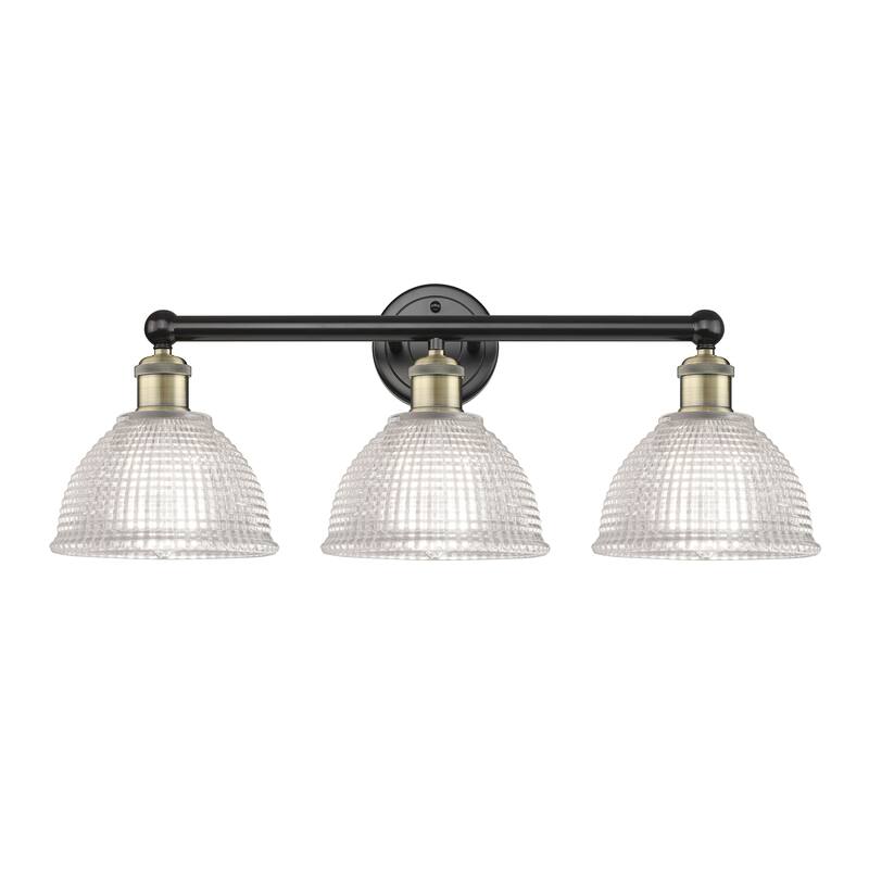 Innovations Lighting Endless Possibilities Edison - Arietta - 3 Light 26" Bath Vanity Light - Black Antique Brass