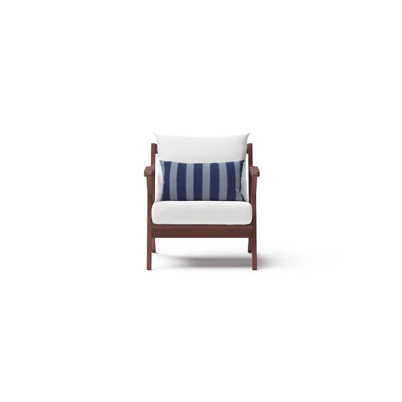 Vaughn 2 Piece Sunbrella Outdoor Patio Club Chairs