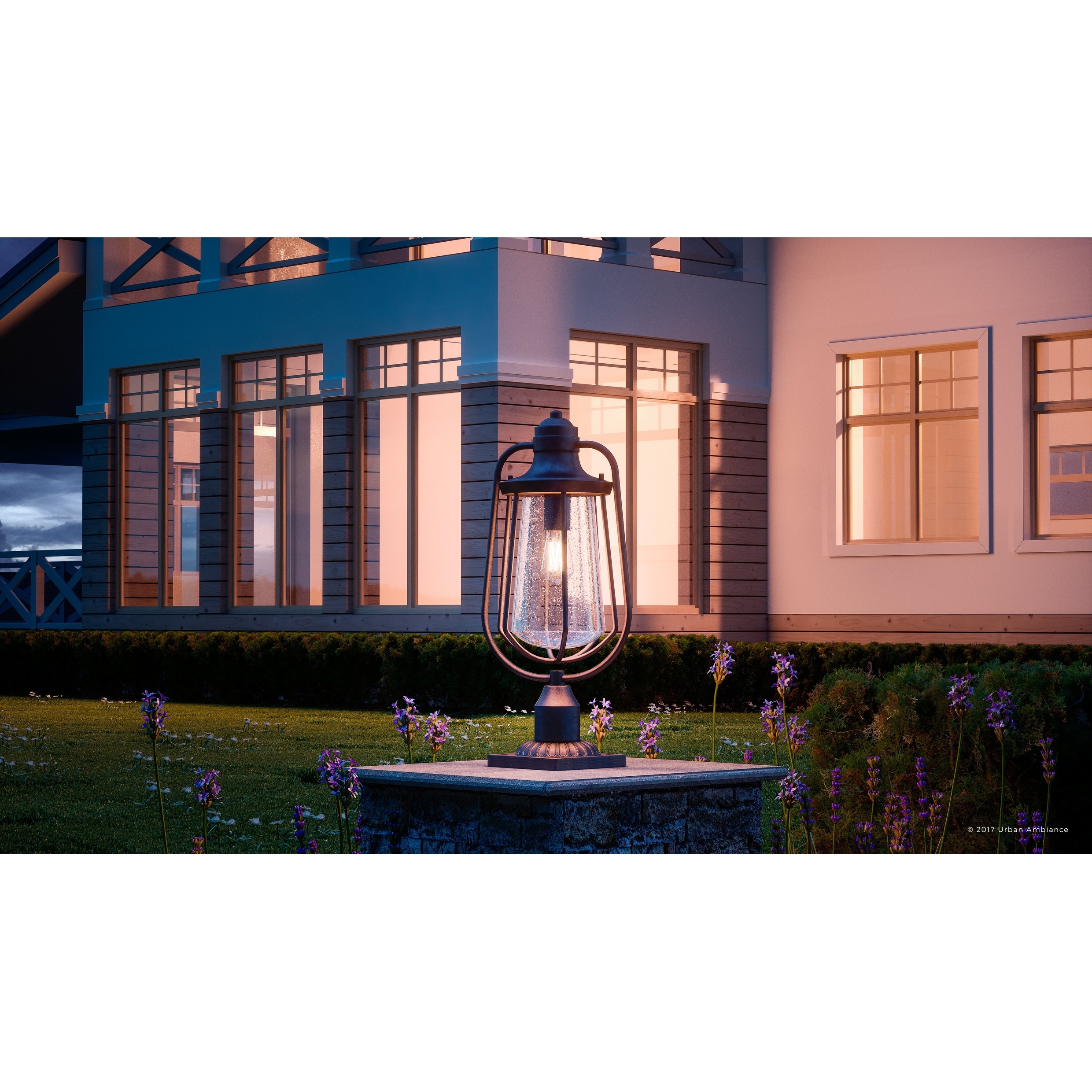 Luxury Vintage Outdoor Post Light, 23\, image size:2480x2480