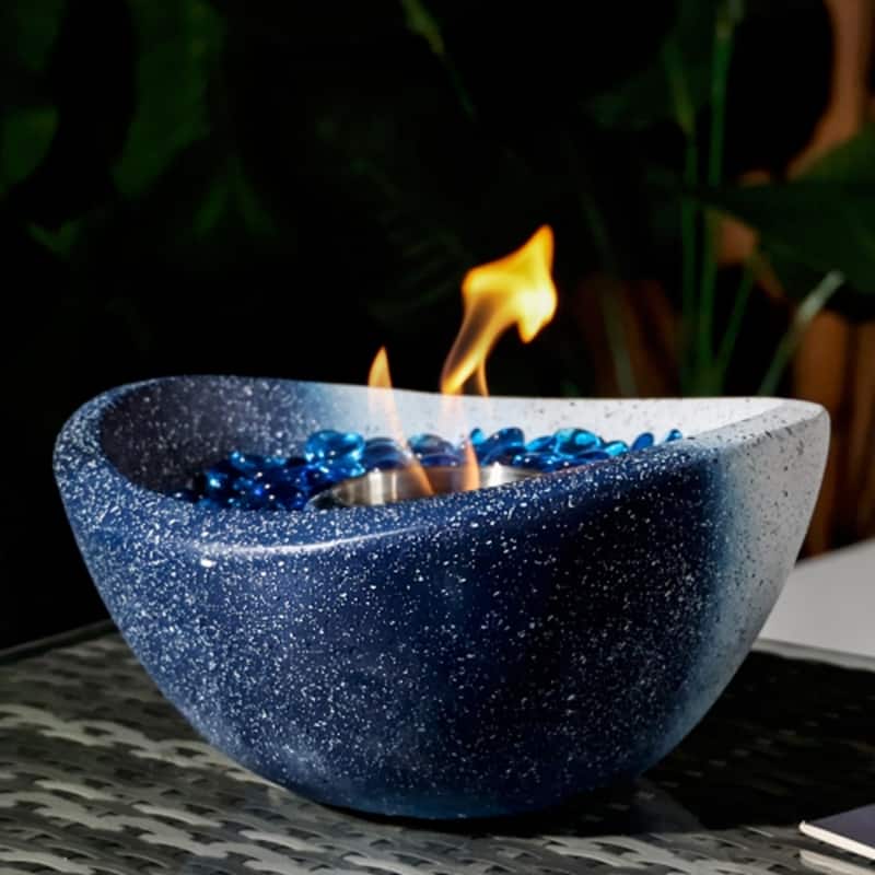 Tabletop Fire Pit with Spray dot Ethanol Fireplace Alcohol Fire Pit