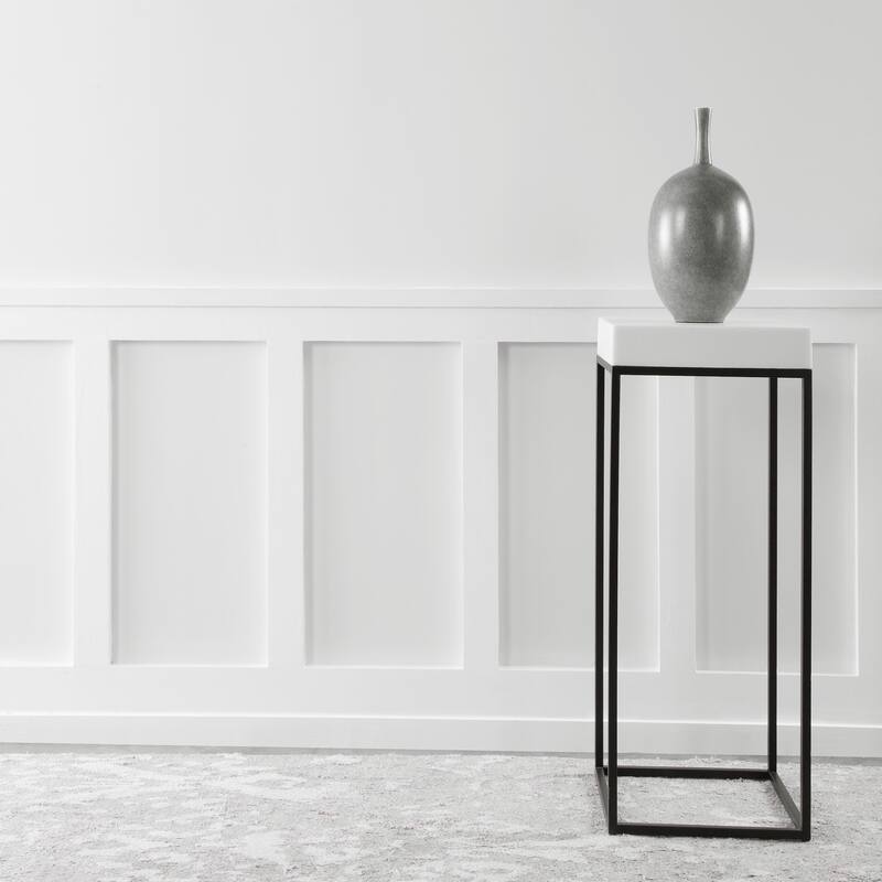 Uttermost Gambia 14" Wide Steel Side Table