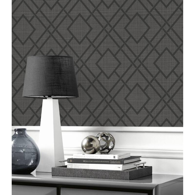 NextWall Diamond Trail Peel and Stick Wallpaper - 20.9 in. W x 18 ft. L