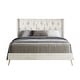 preview thumbnail 9 of 12, Homer Tufted Upholstered Platform Bed