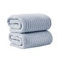 preview thumbnail 147 of 150, Linery & Co. Combed Cotton Bath Towel Set Bath Sheet (Pack of 2) - Light Blue