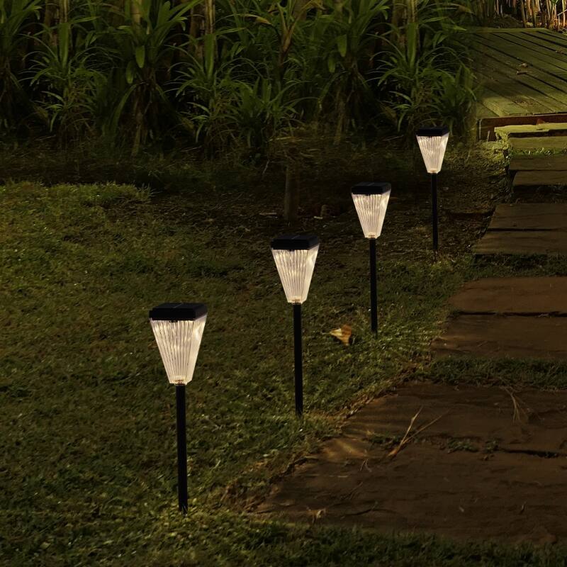 Solar Post Cap Lights 2 Pack, 2 Mode Bright - 2PCS