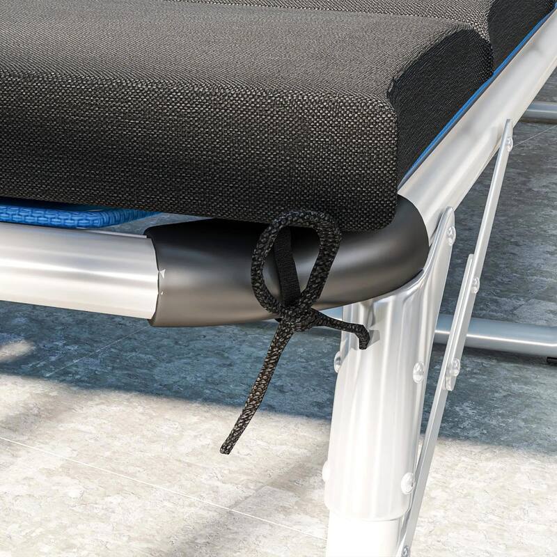 80" x 26" Foldable Lounge Chair Cushions Set of 2, Outdoor UPF50