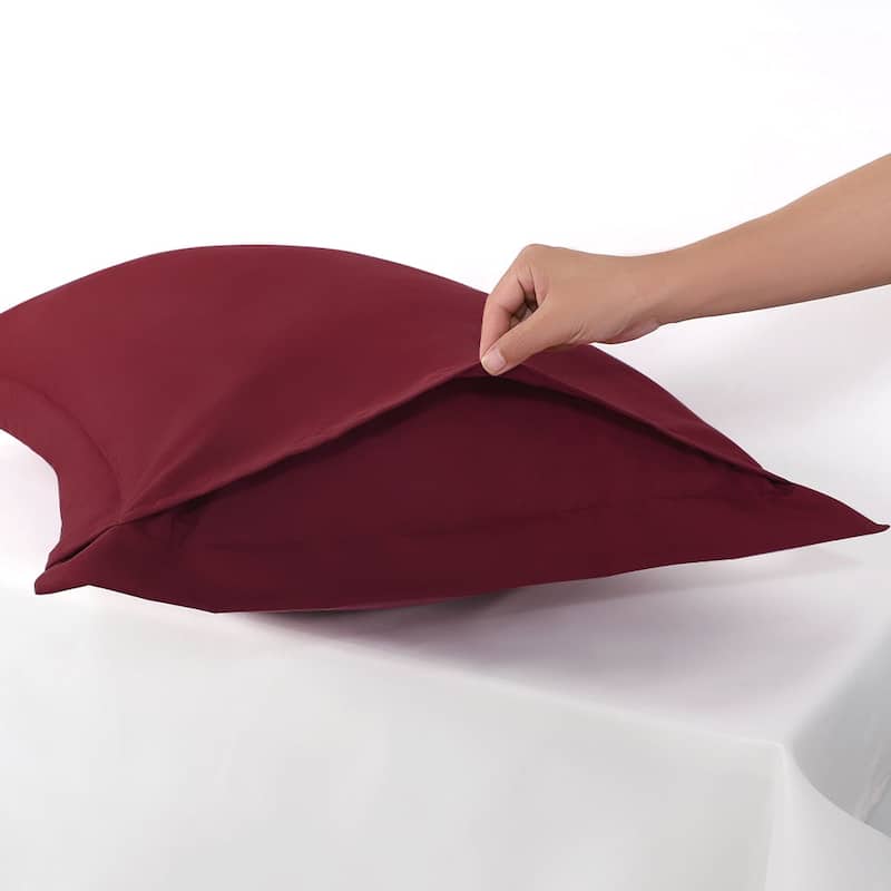 2 Packs Pillowcases Soft 1800 Microfiber Pillow Shams with No Zipper,