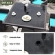 preview thumbnail 13 of 52, Kullavik Outdoor Dining Set, Rattan Patio Furniture Dining Table & Chairs