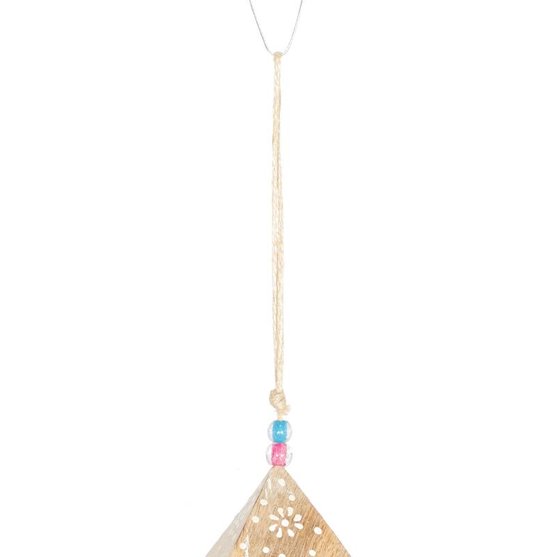 Gold Wood Eclectic Windchime 32 x 5 x 5 - 5 x 5 x 32