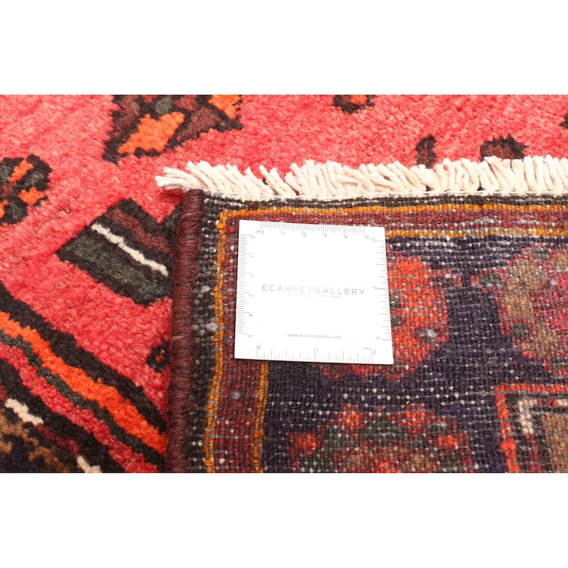 ECARPETGALLERY Hand-knotted Andelz Red Wool Rug - 4'4 x 6'6