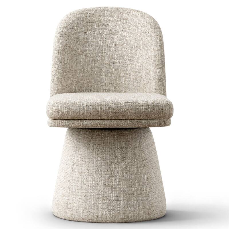 Upholstered Swivel Dining Chair(Set of 6)