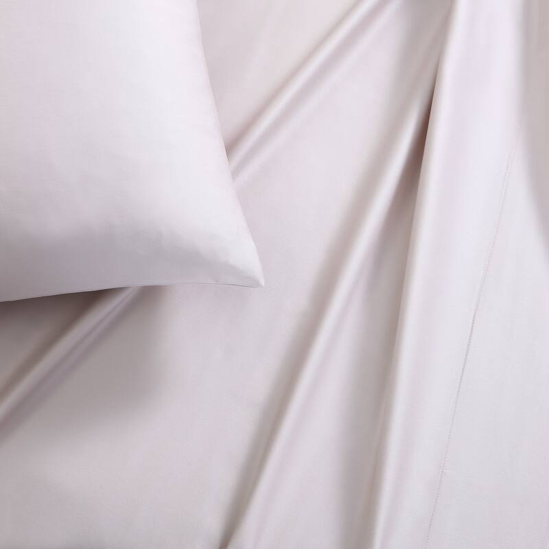 Vera Wang T800 Sateen Solid CVC Sheet Set