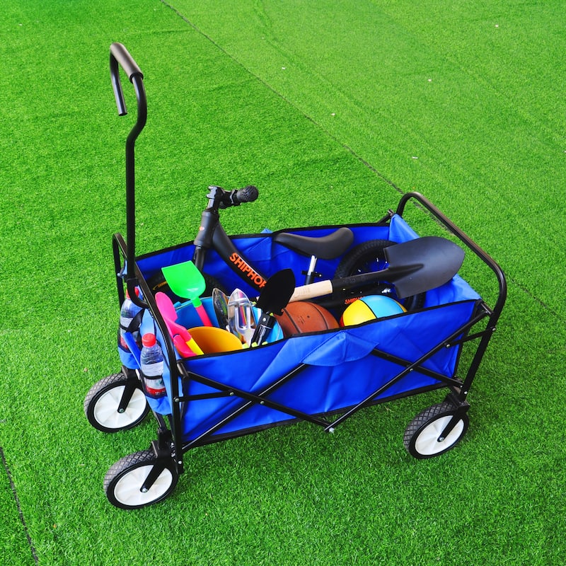 Folding Wagon Garden Shopping Beach Cart
