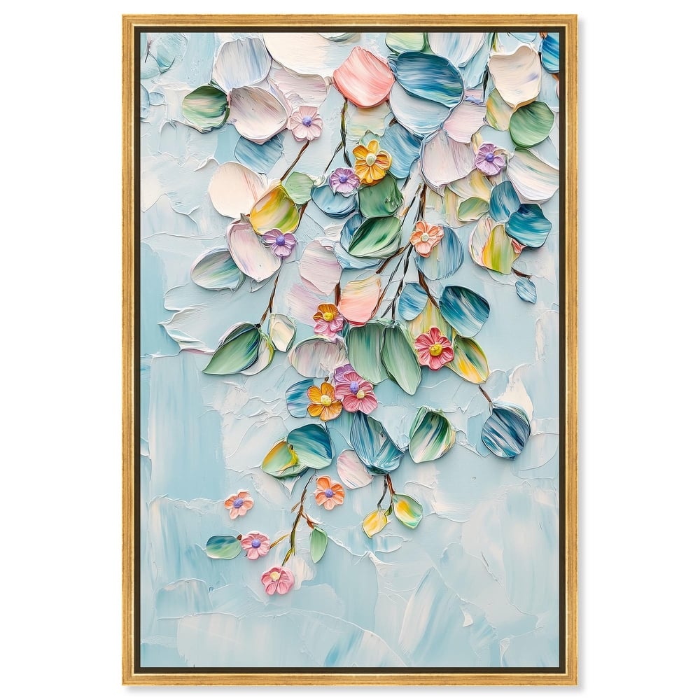 Textured Tendrils II Canvas by Art Remedy