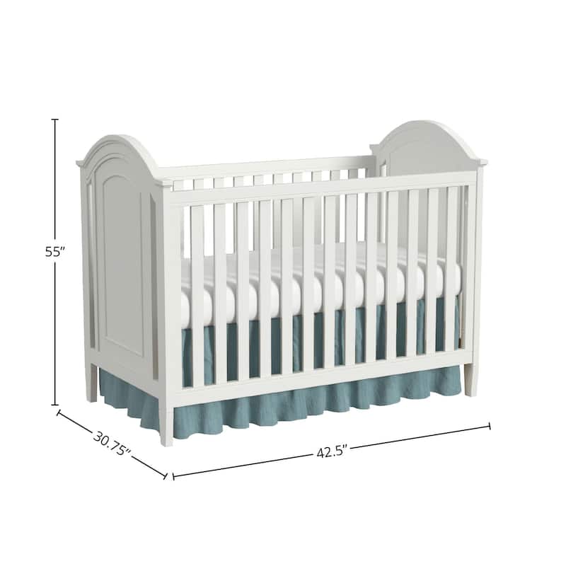 Graber Solid Wood Crib with Detailed Panel