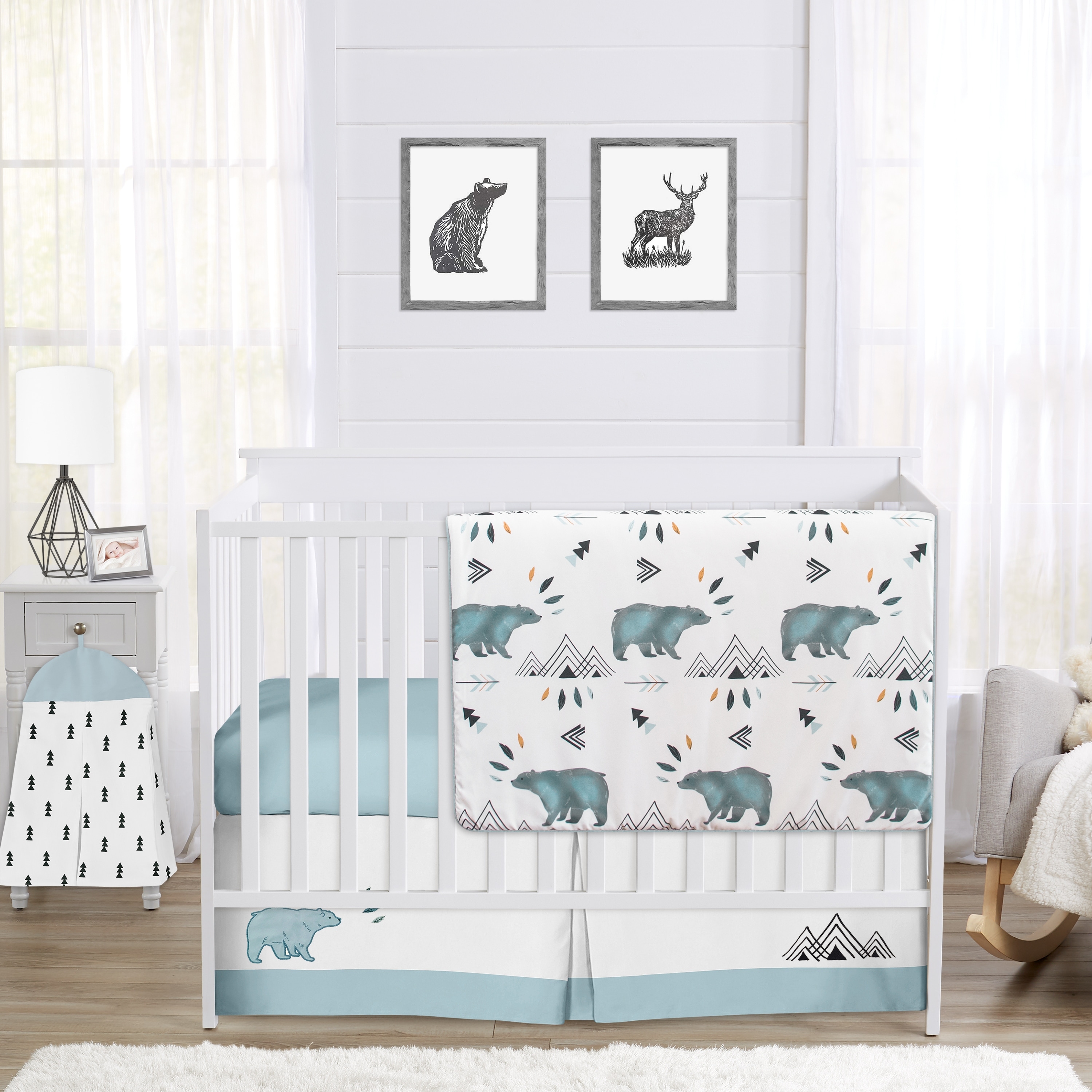4 piece crib bumper 2025