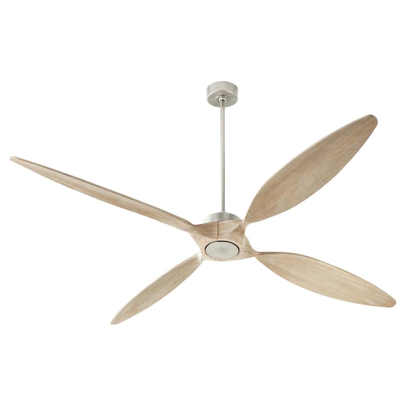 Quorum International 28804 Papillon 80" 4 Blade Indoor Ceiling Fan - Satin Nickel