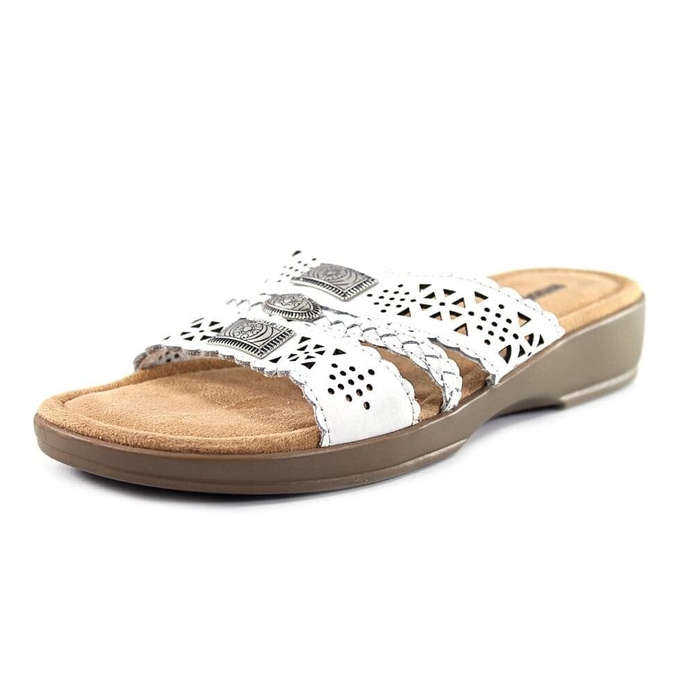 minnetonka white sandals