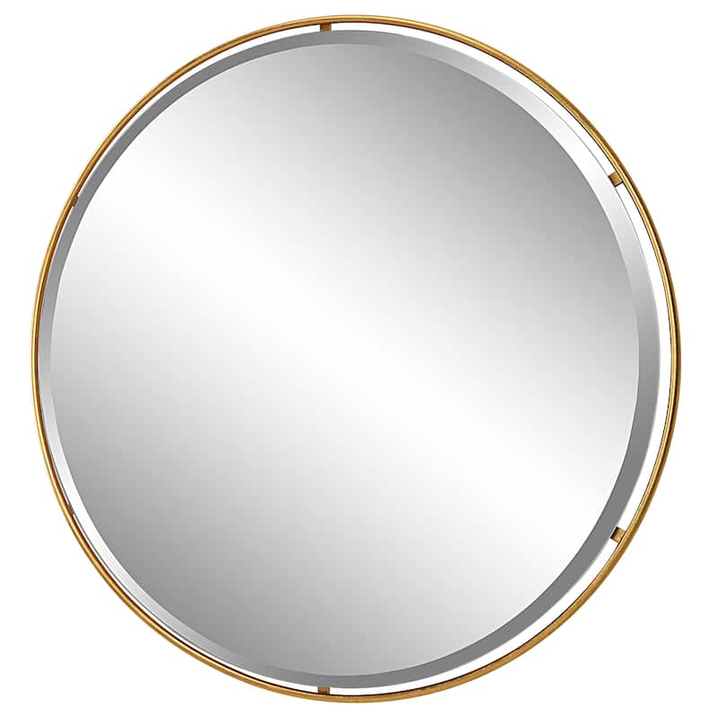 Uttermost Canillo Gold Round Mirror - 42" dia