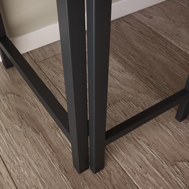 Wood Drop Leaf Table with Flip-Up Top