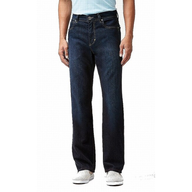mens loose fit stretch jeans