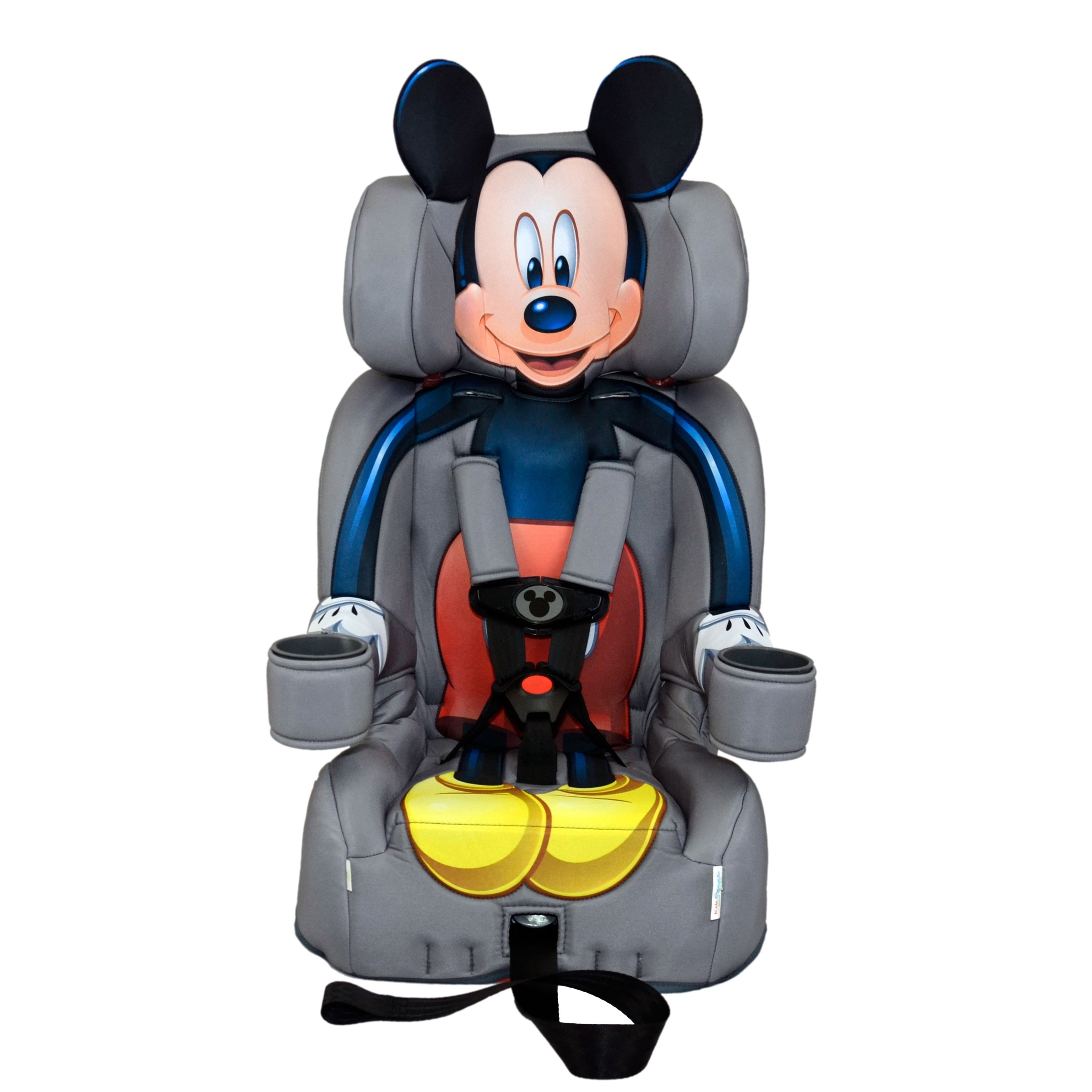 KidsEmbrace Disney Mickey Mouse 2-in-1 Combination Harness Booster Car Seat - Grey